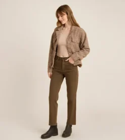 Roark HWY 395 Broken Twill Jeans DarkBrown2 New