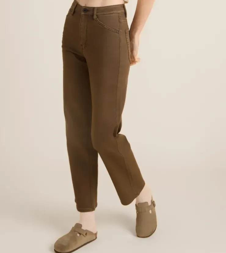 Roark HWY 395 Broken Twill Jeans DarkBrown2 New