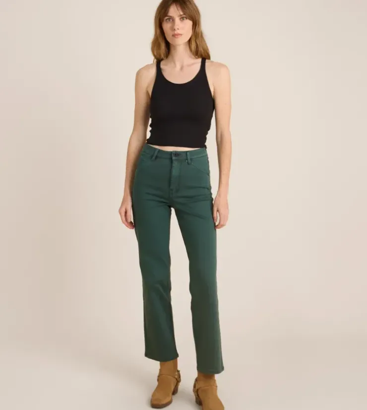 Roark HWY 395 Broken Twill Jeans Evergreen New