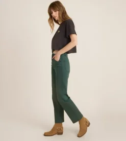Roark HWY 395 Broken Twill Jeans Evergreen New