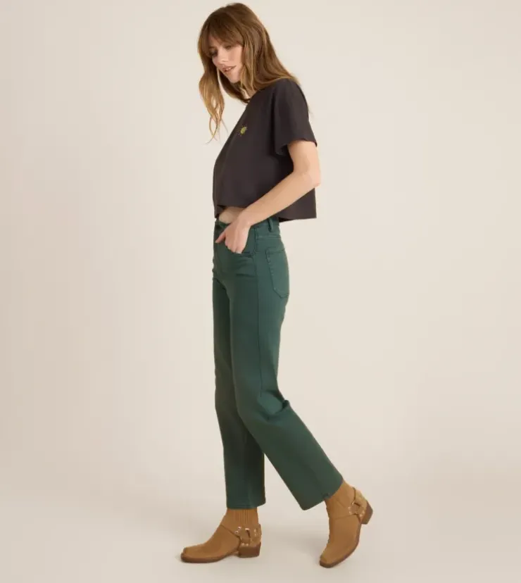 Roark HWY 395 Broken Twill Jeans Evergreen New