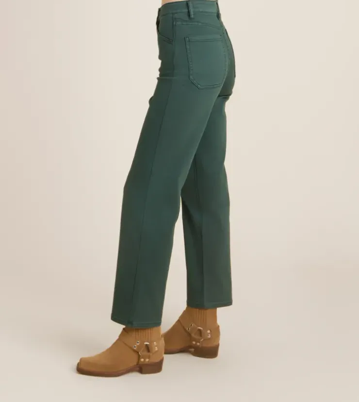Roark HWY 395 Broken Twill Jeans Evergreen New