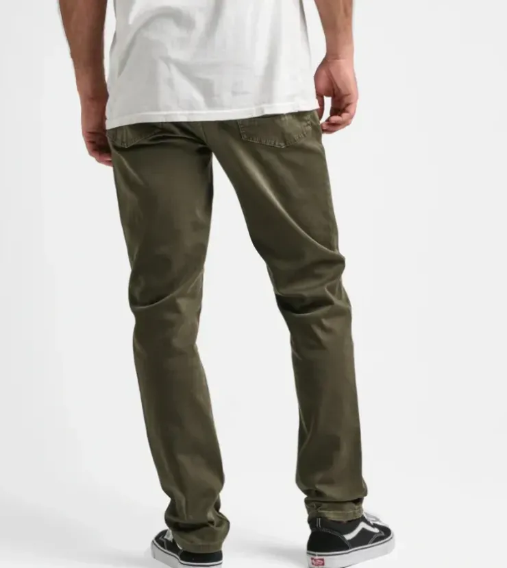 Roark HWY 133 Slim Fit Broken Twill Jeans Military2 Hot