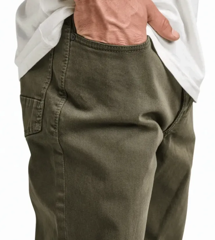 Roark HWY 133 Slim Fit Broken Twill Jeans Military2 Hot