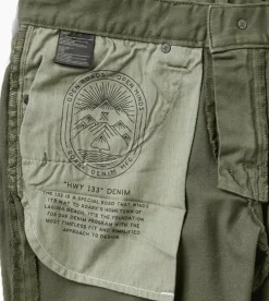 Roark HWY 133 Slim Fit Broken Twill Jeans Military2 Hot