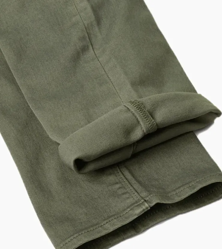Roark HWY 133 Slim Fit Broken Twill Jeans Military2 Hot