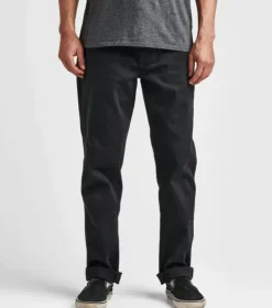 Roark HWY 128 Straight Fit Broken Twill Jeans Black2 Online