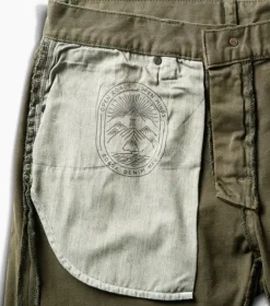 Roark HWY 128 Straight Fit Broken Twill Jeans Military2 Clearance