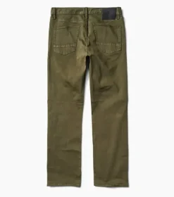Roark HWY 128 Straight Fit Broken Twill Jeans Military2 Clearance