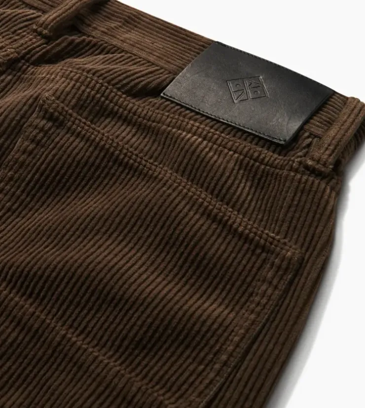 Roark HWY 128 Straight Fit Corduroy Denim Kaffa