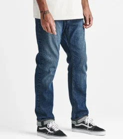 Roark HWY 128 Straight Fit Hemp Worx™ Denim MediumClassic Best