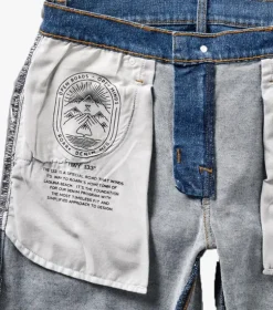 Roark HWY 128 Straight Fit Hemp Worx™ Denim MediumClassic Best