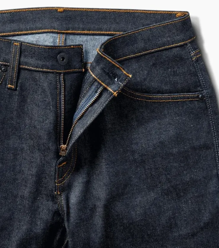 Roark HWY 128 Straight Fit Raw Hemp Worx™ Denim Raw2