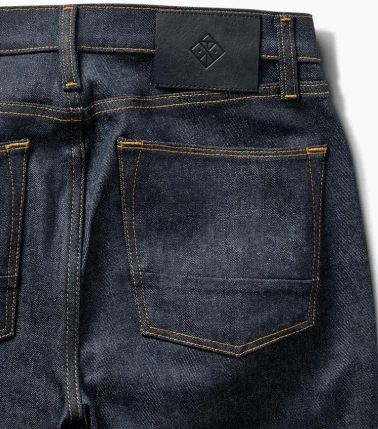Roark HWY 128 Straight Fit Raw Hemp Worx™ Denim Raw2