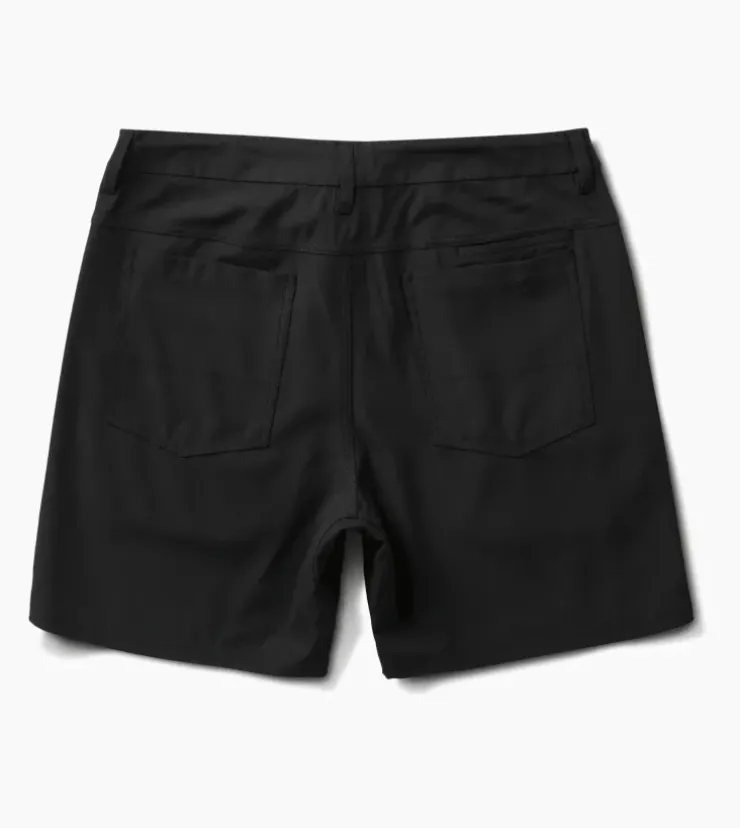 Roark Hybro Hybrid Shorts 17" Black Sale