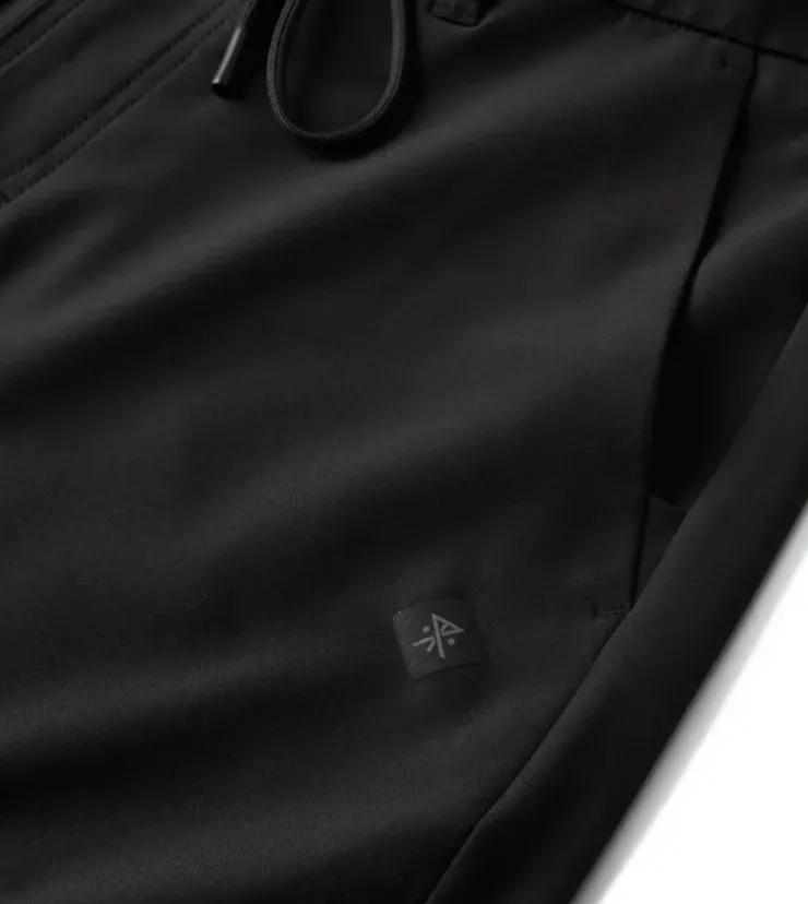 Roark Hybro Hybrid Shorts 17" Black Sale