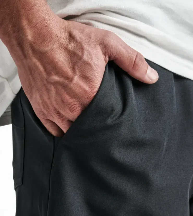 Roark Hybro Hybrid Shorts 19" Black Sale
