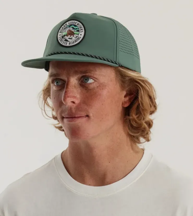 Roark Hybro Strapback Hat Tundra Best