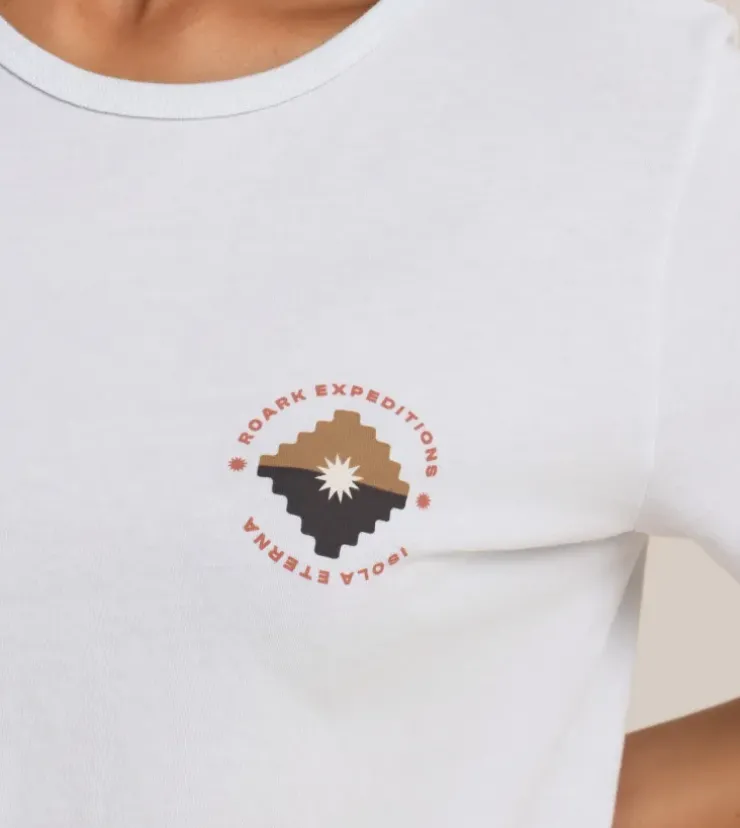 Roark Isola Eterna Everyday Premium Tee PaleSky Outlet