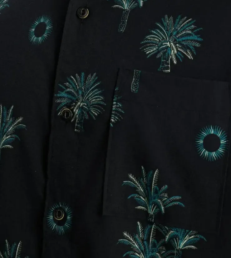 Roark Journey Button Up Shirt LaFrondaBlack Sale