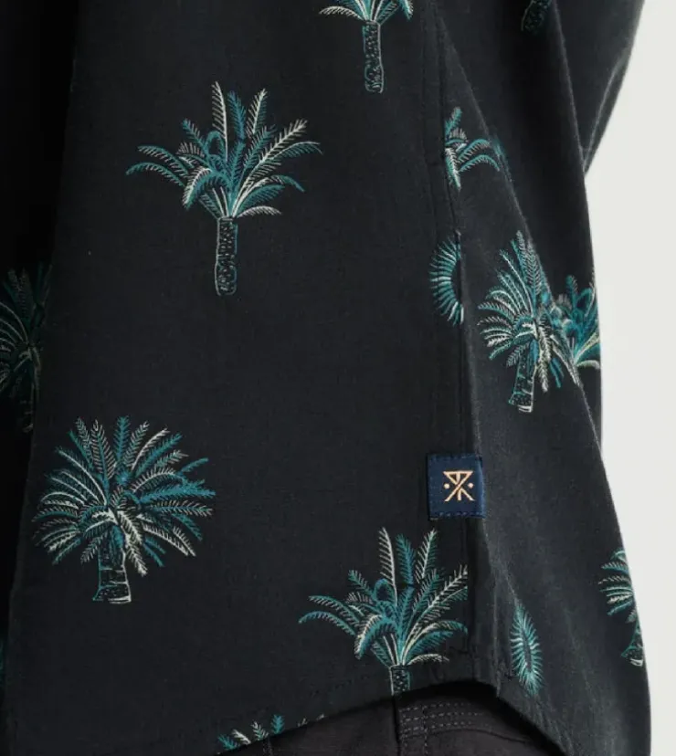 Roark Journey Button Up Shirt LaFrondaBlack Sale