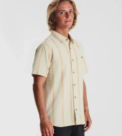 Roark Journey Button Up Shirt Almond Outlet