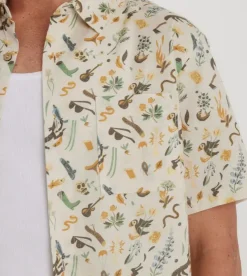Roark Journey Button Up Shirt BendikAlmondPaste Discount