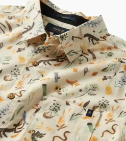 Roark Journey Button Up Shirt BendikAlmondPaste Discount