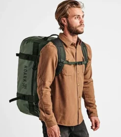 Roark Keg 80L Convertible Duffel Bag Military