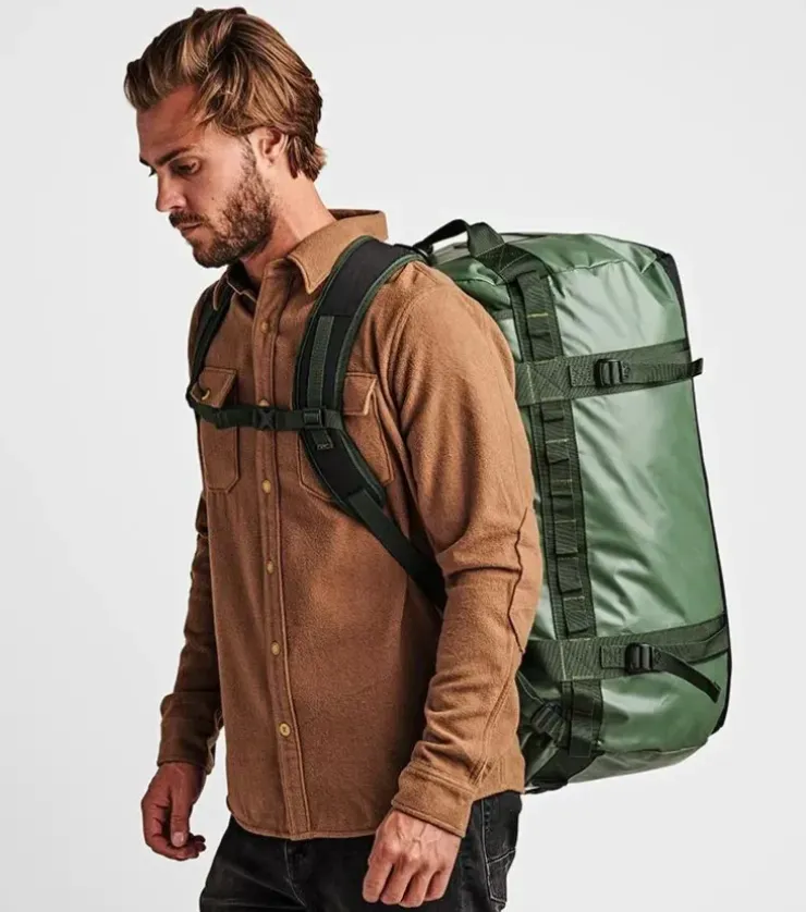 Roark Keg 80L Convertible Duffel Bag Military