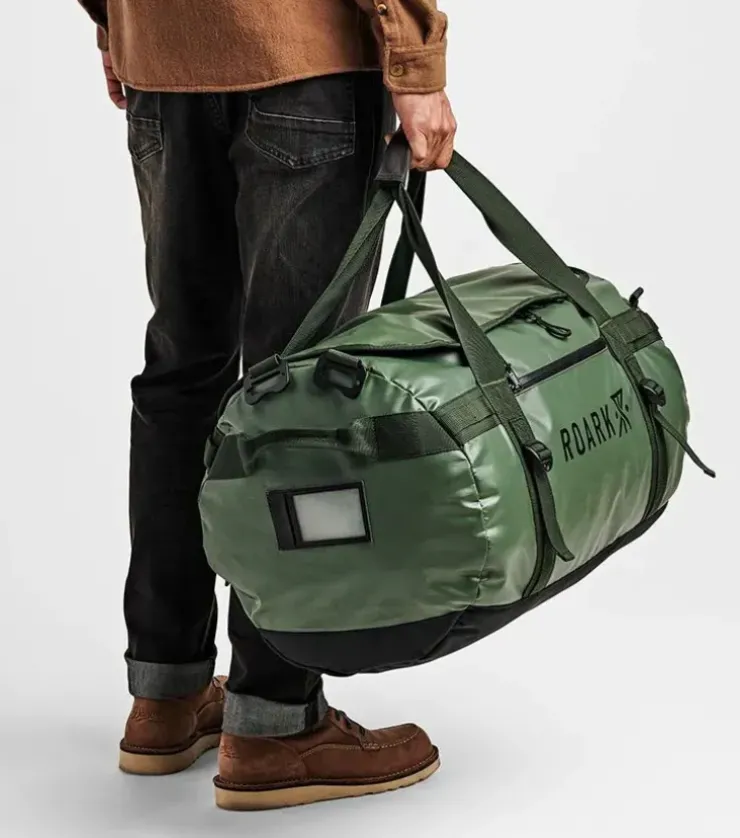 Roark Keg 80L Convertible Duffel Bag Military