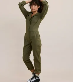 Roark Layover Jumpsuit Romper Military Clearance