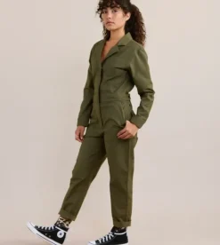 Roark Layover Jumpsuit Romper Military Clearance
