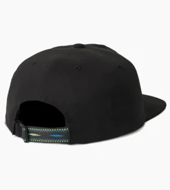 Roark Layover Strapback Hat Black Online
