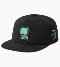 Roark Layover Strapback Hat Black Online