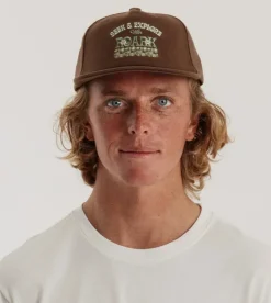 Roark Layover Strapback Hat Kaffa Hot