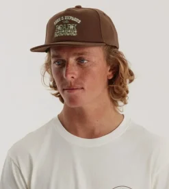 Roark Layover Strapback Hat Kaffa Hot