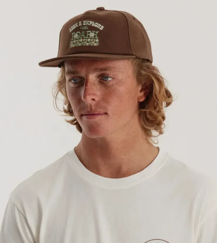 Roark Layover Strapback Hat Kaffa Hot