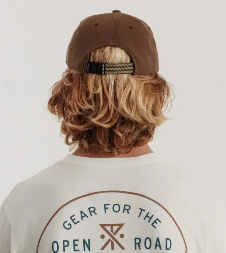 Roark Layover Strapback Hat Kaffa Hot