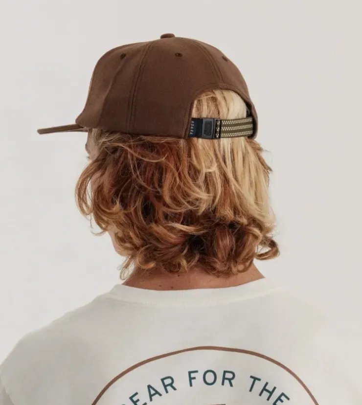Roark Layover Strapback Hat Kaffa Hot