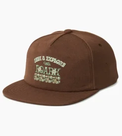 Roark Layover Strapback Hat Kaffa Hot