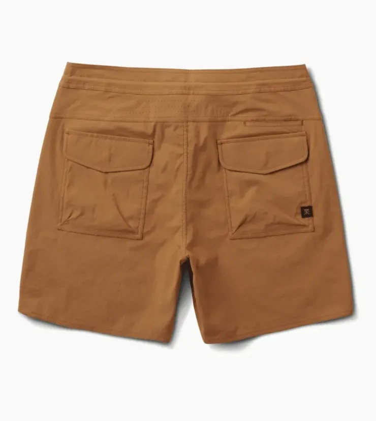 Roark Layover Trail Shorts 17" PignoliBrown Best