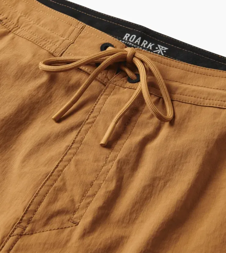 Roark Layover Trail Shorts 17" PignoliBrown Best