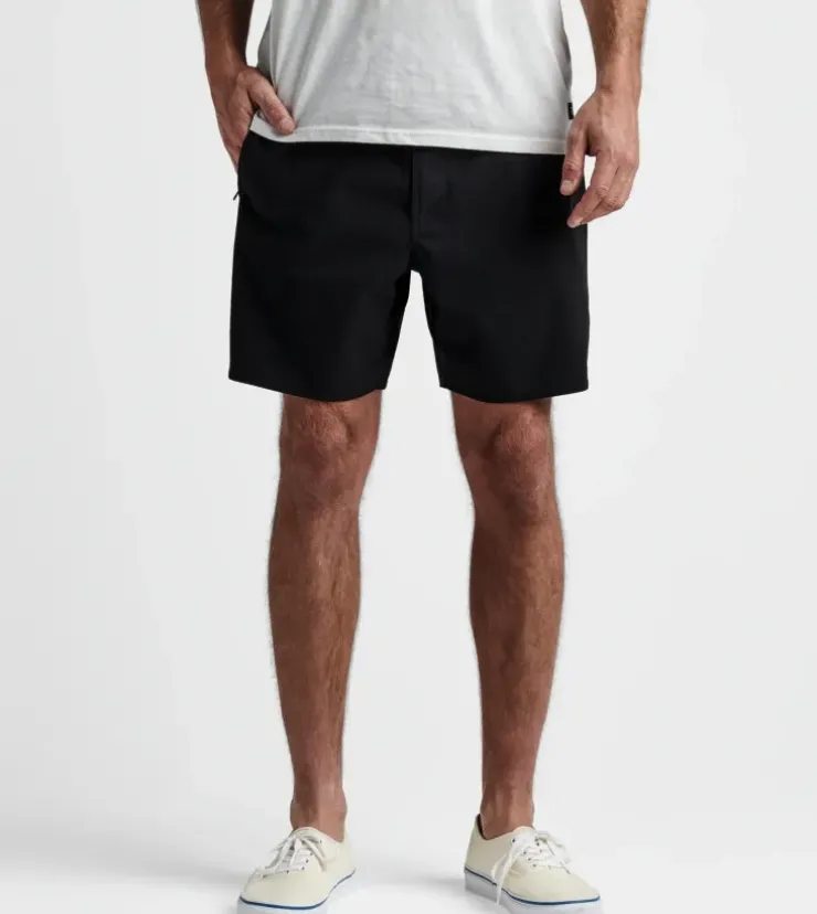 Roark Layover Trail Shorts 17" Black Clearance
