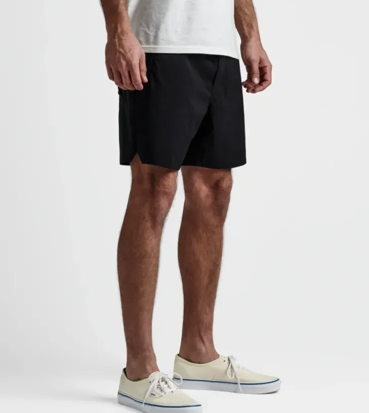 Roark Layover Trail Shorts 17" Black Clearance