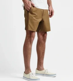 Roark Layover Traveler Shorts 17" DarkKhaki Online
