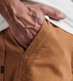 Roark Layover Utility Pants PignoliBrown Outlet