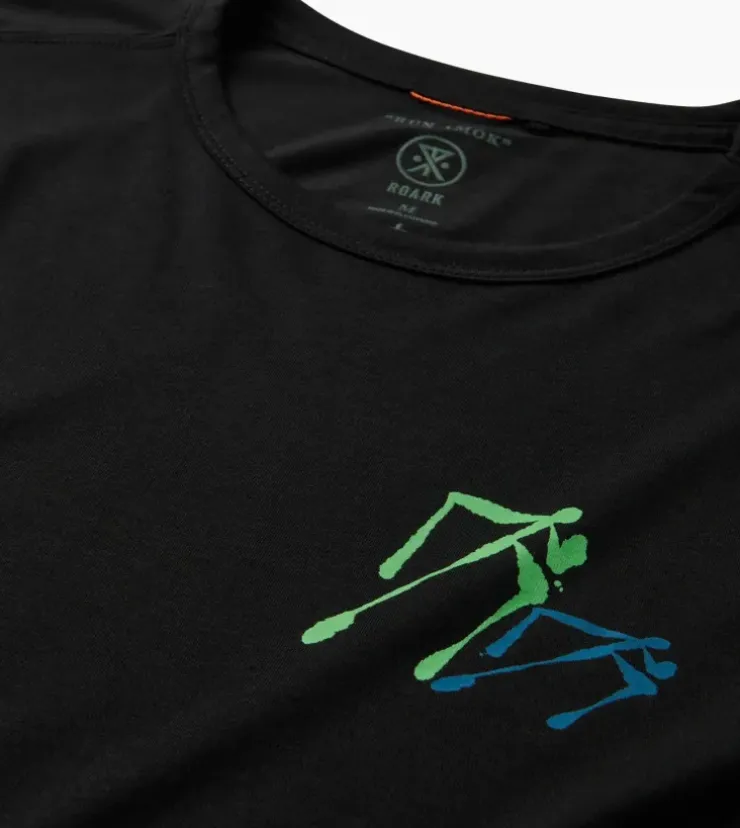 Roark Mathis Core LS Running Tee BlackFjord Hot