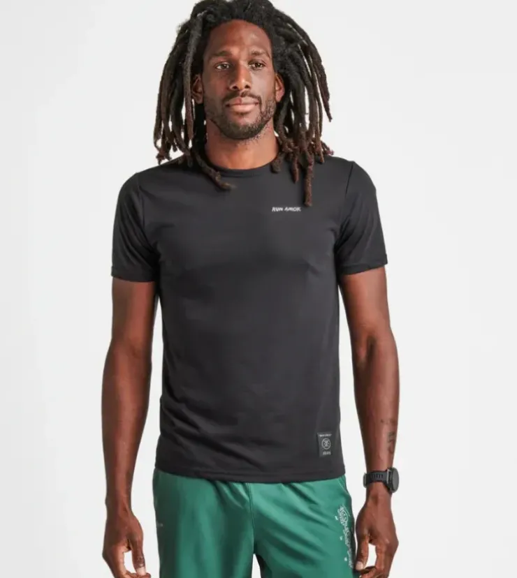 Roark Mathis Core Running Tee Black Discount