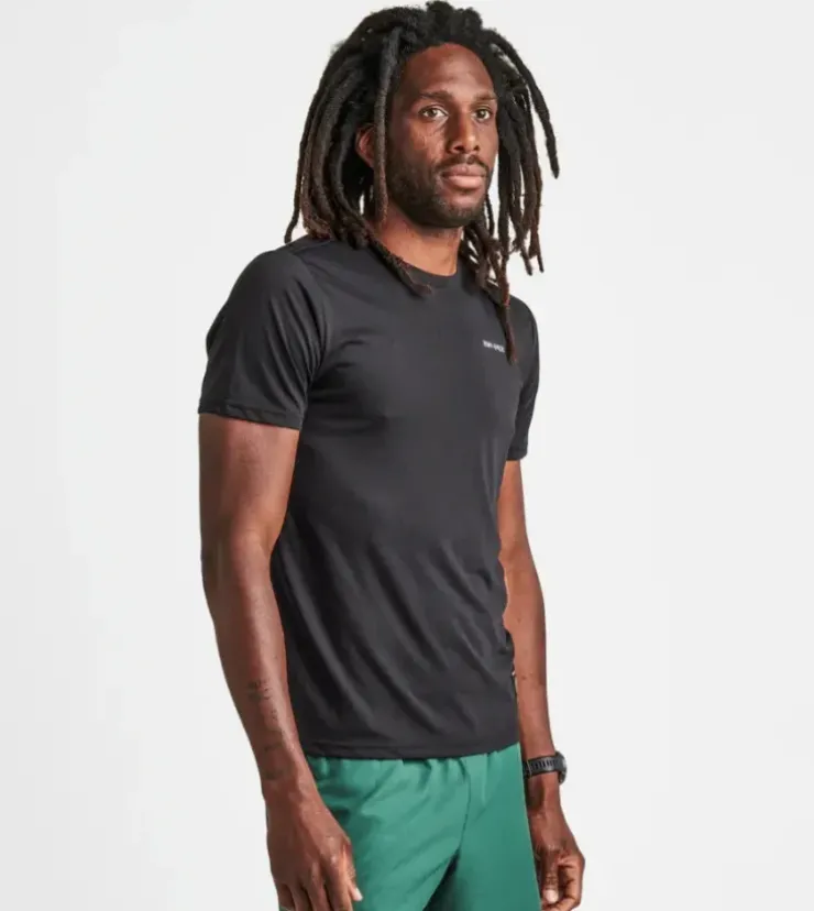 Roark Mathis Core Running Tee Black Discount